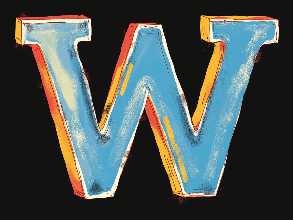 the letter W