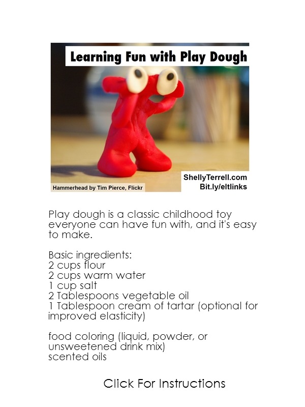American TESOL Webinar – Learning Fun With Play Dough