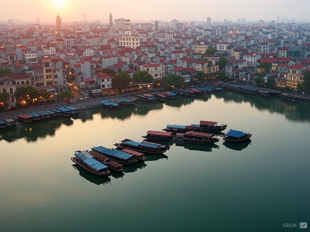 Hanoi at sunrise