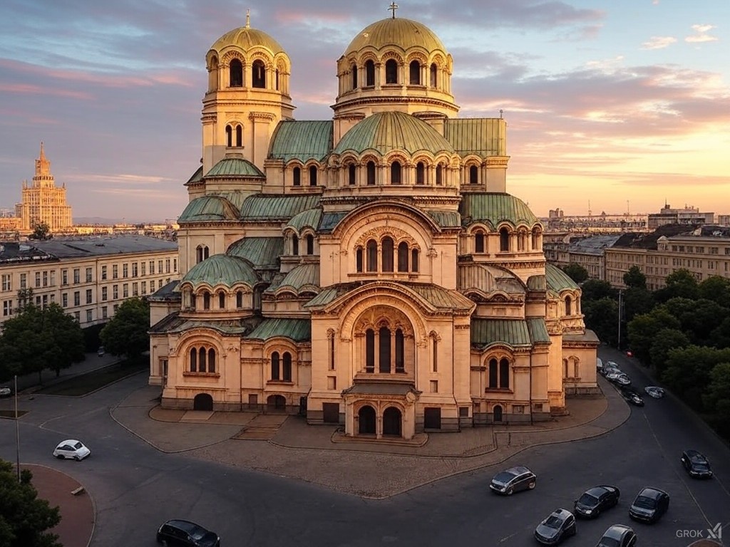 city view of Sofia, Bulgaria