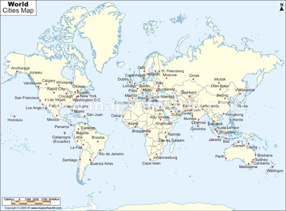 Capital Cities of the World