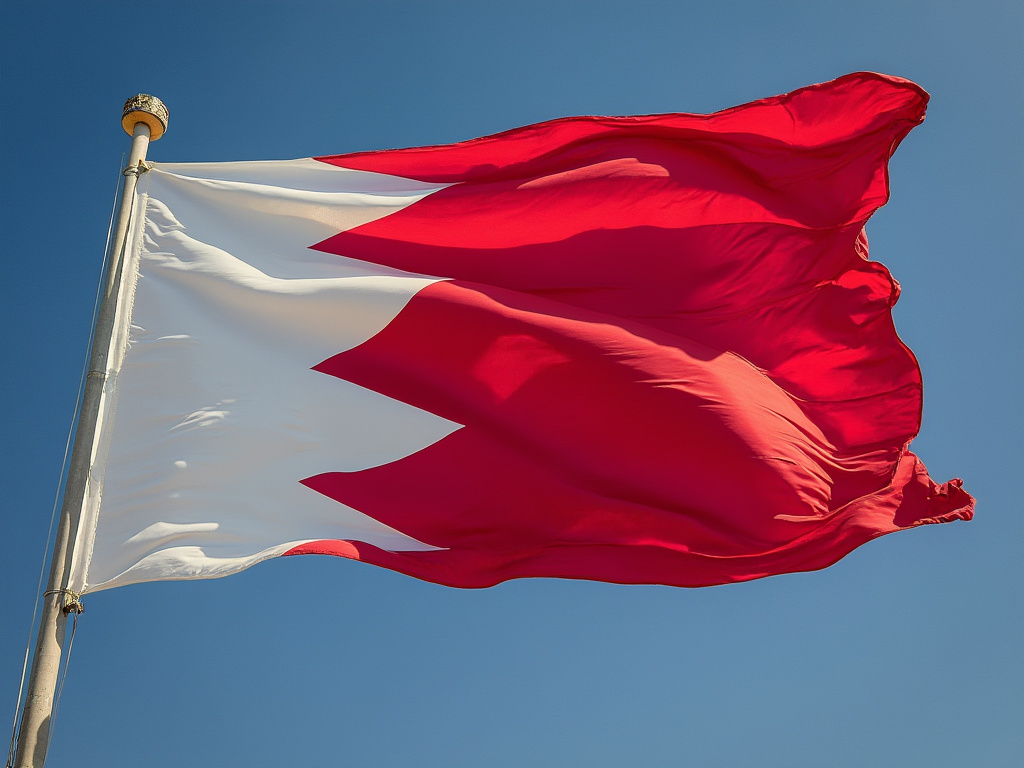 flag of bahrain