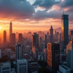 São Paulo at sunrise