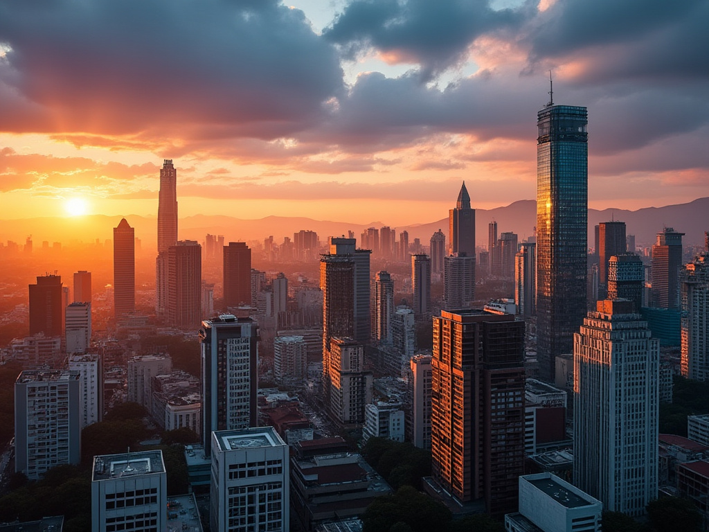 São Paulo at sunrise