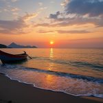 Chonburi, Thailand at Sunrise