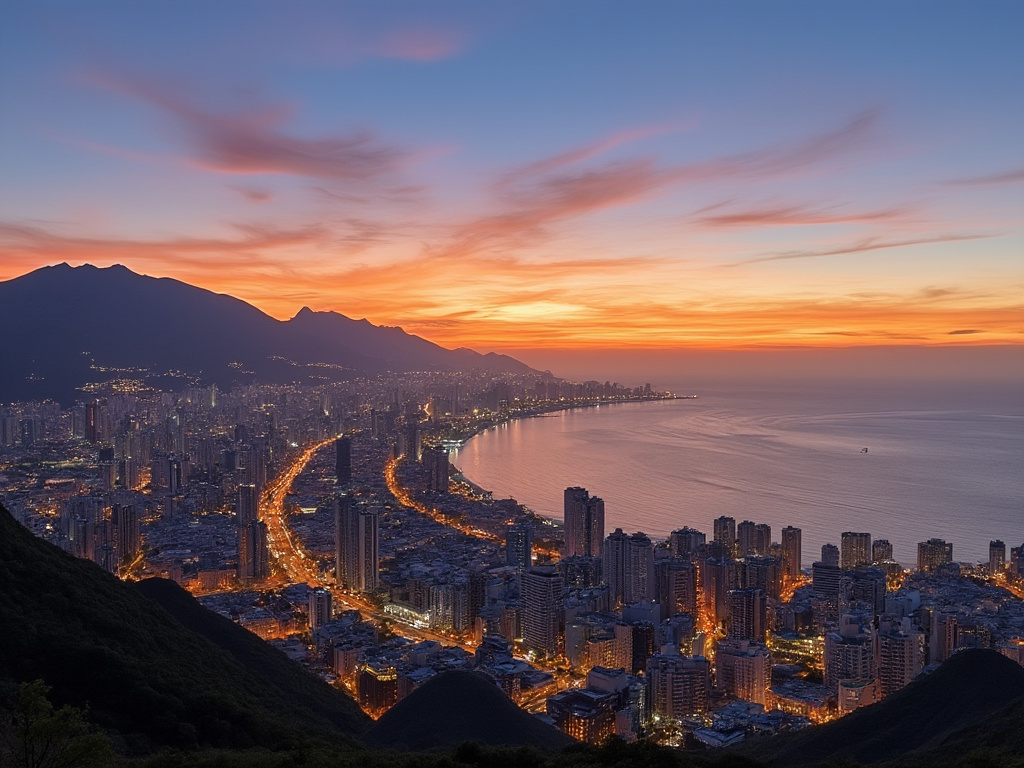 Lima Peru at Sunrise