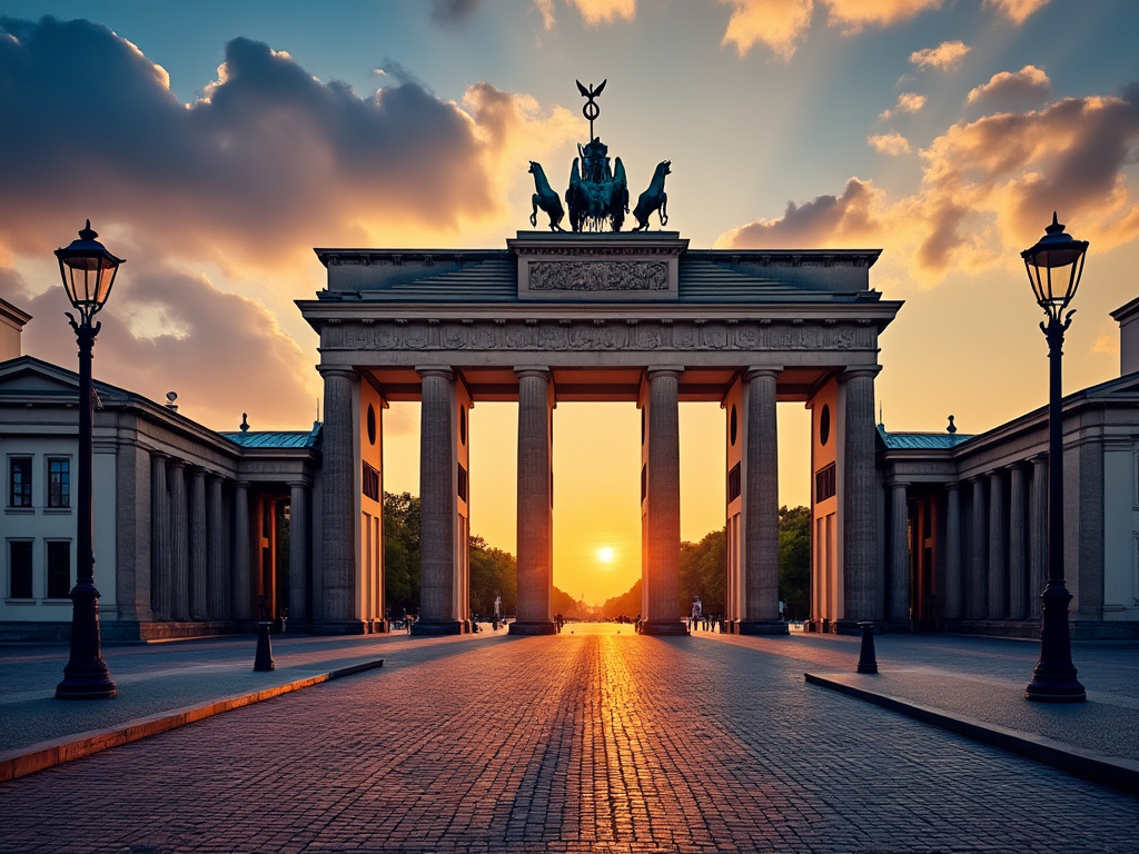 Berlin at Sunrise