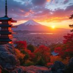 sunrise in japan