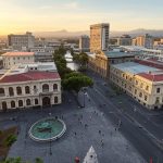 skyline of a city in costa rica