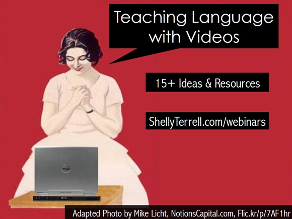 #AmericanTESOL Webinar - #Teaching Language With Videos, 15+ Resources & Tips
