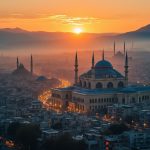 Konya, Turkey at sunrise