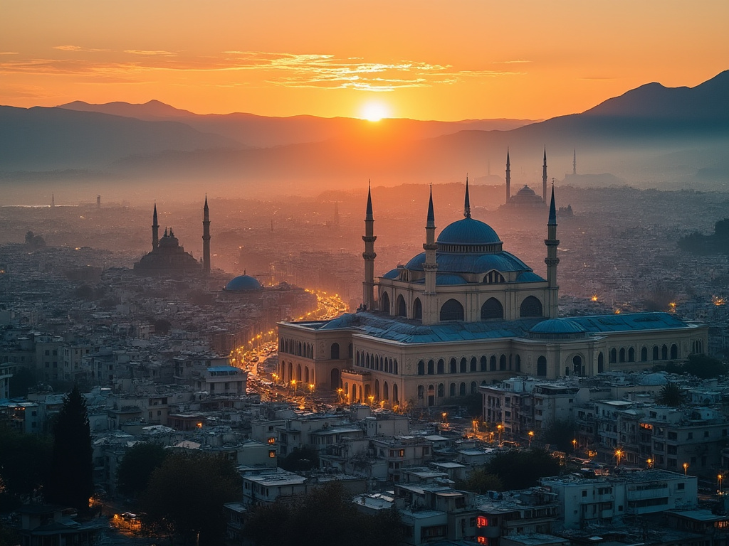 Konya, Turkey at sunrise