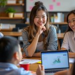 Teachers and Students in Thailand