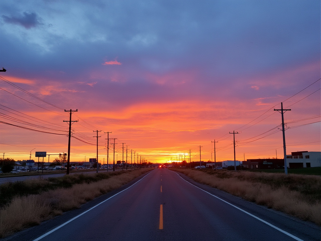 Sunrise in reynosa