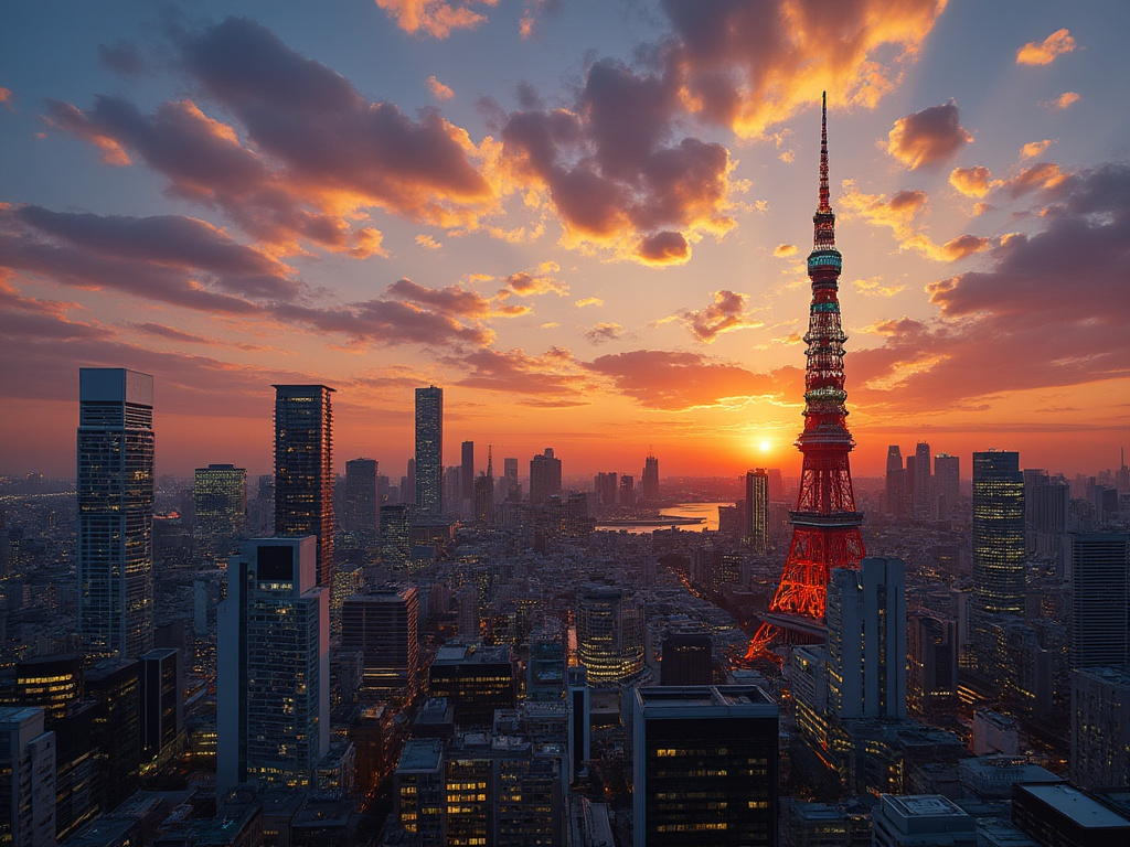 Tokyo at sunrise