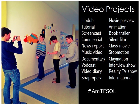 #TESOL Webinar, Video Projects for Digital Learners