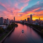 sunrise in Buenos Aires