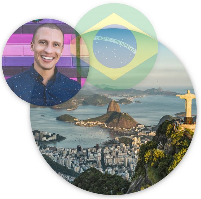 Visiting Rio de Janeiro, Brazil with Teacher, Bruno Andrade