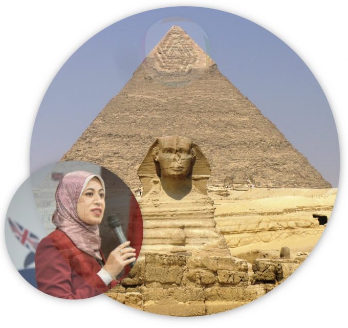 Visiting Giza, Egypt with Ayat Al-Tawel