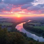 Bor, Serbia at sunrise