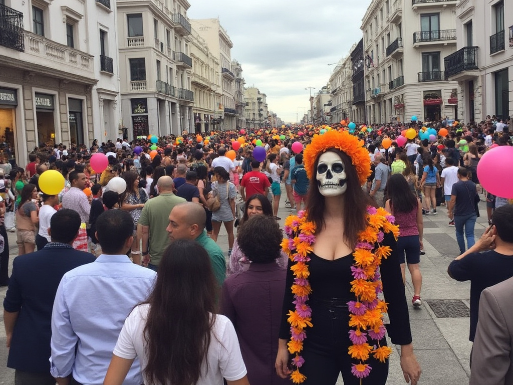 Dia de los Muertos in Mexico City