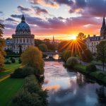 oxford at sunrise