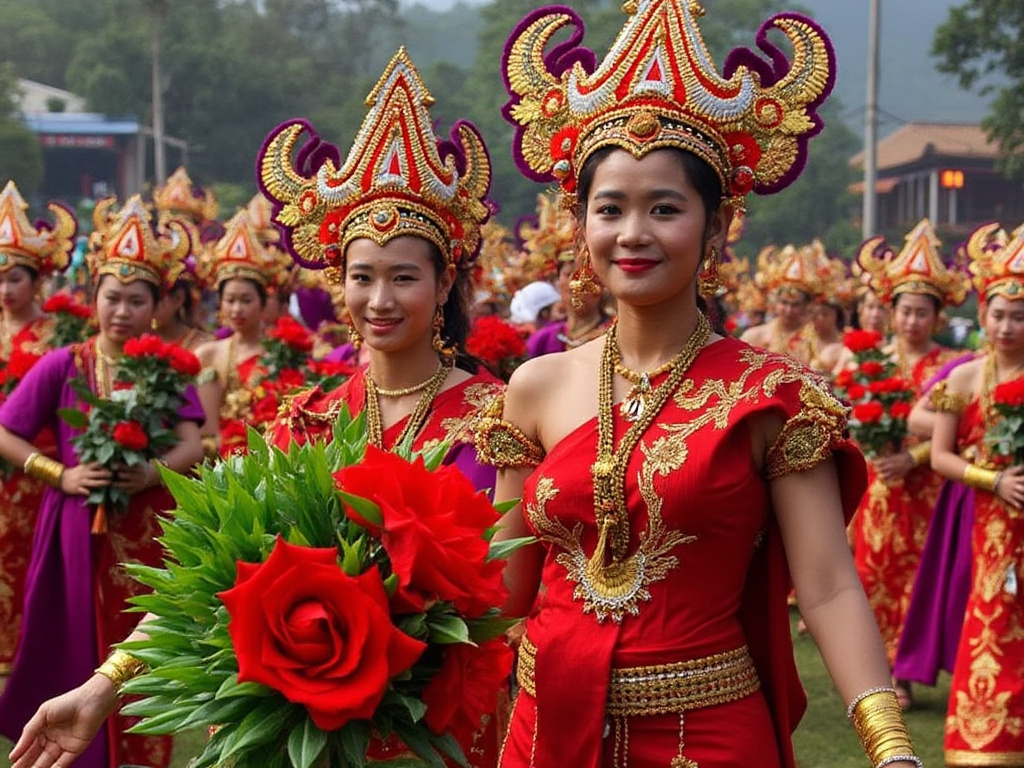 Pi Mai festival in Laos