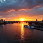 sunrise in st petersburg