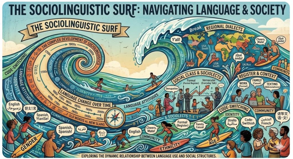 Image explaining Sociolinguistics