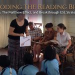 teacher teaching children