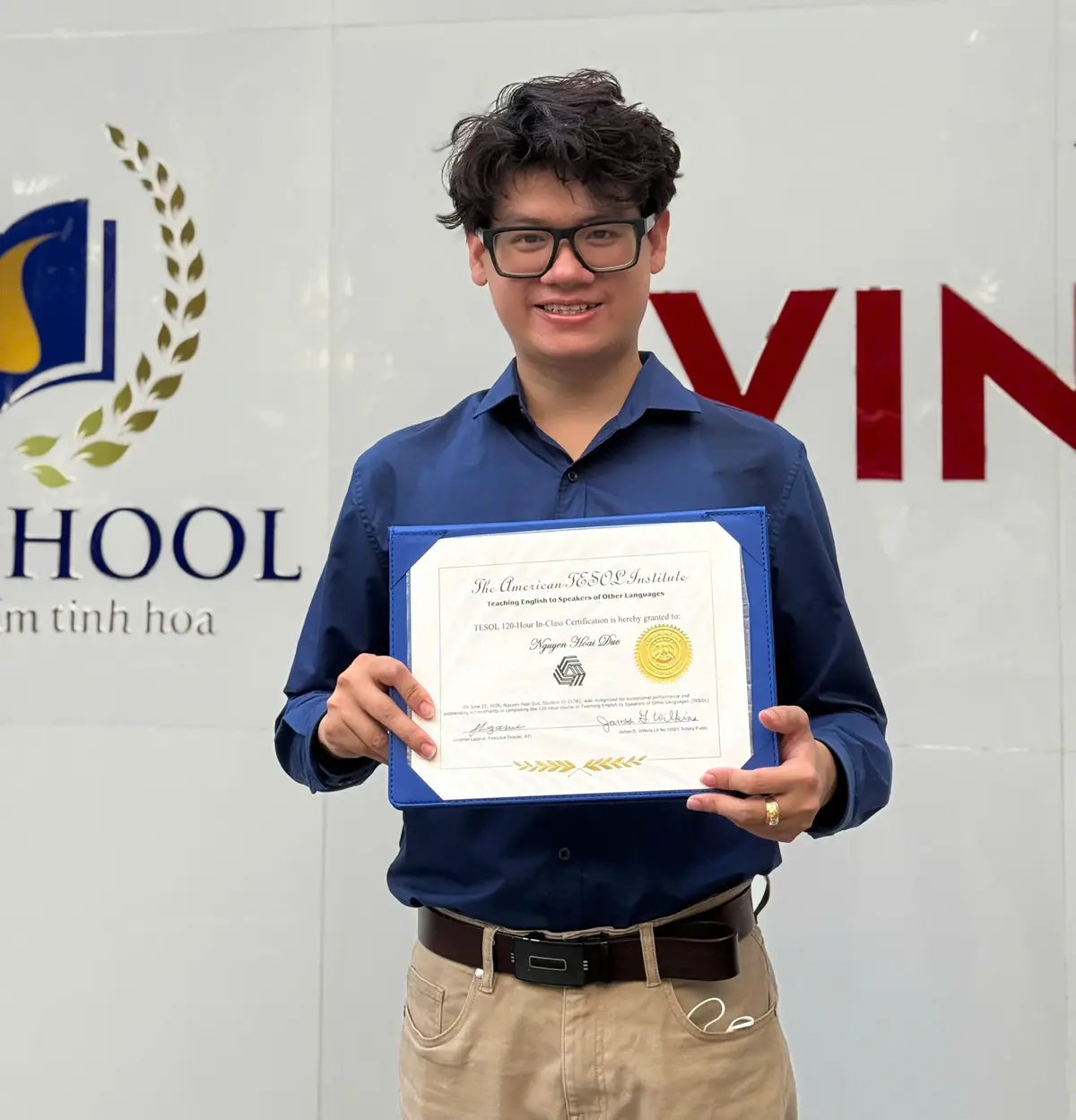 Certification to Teach Business English