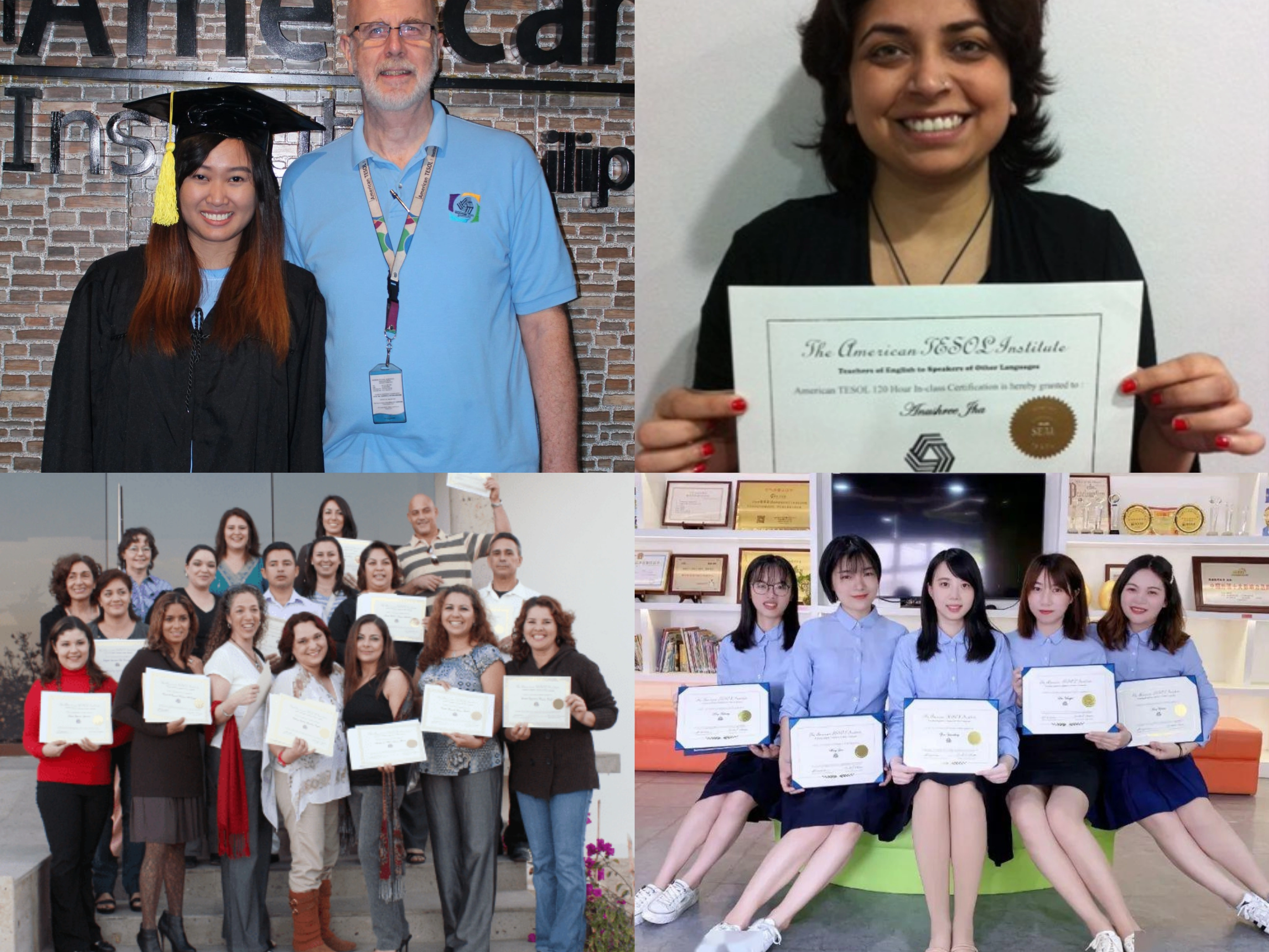 Certification Courses with American TESOL